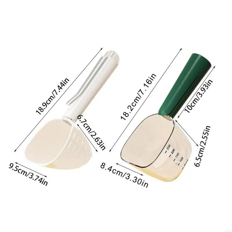 68uc Spoon Seam Spoon Portion Controt Cats Dry Scoops Supply Dog Supply