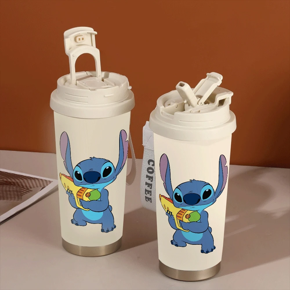 

Stitch Series Drinking Cup Bottle 304 Stainless Portable Hildren Adults Water Cups 304 Stainless Disney Lilo & Stitch Anime