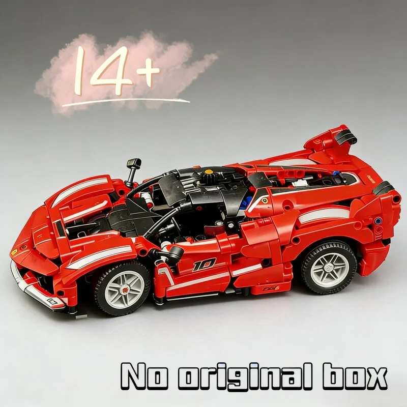 

Новинка 2026 года: Конструктор Ferrari FXX (897 деталей), механическая серия, для мальчиков и девочек, гоночная игрушка, подарок, 42212