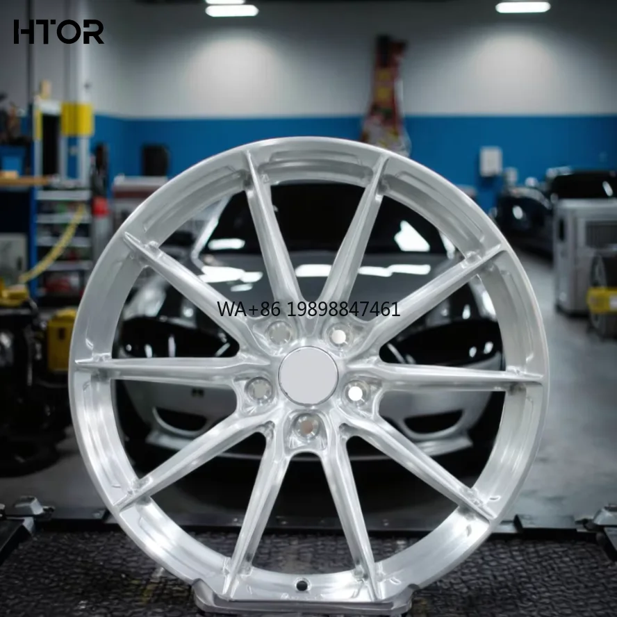 

Polished Silver High Quality Car Wheels for Mercedes-Benz BMW Audi 5X112 5X120 Alloy Wheels 20 Inch Forged Wheels