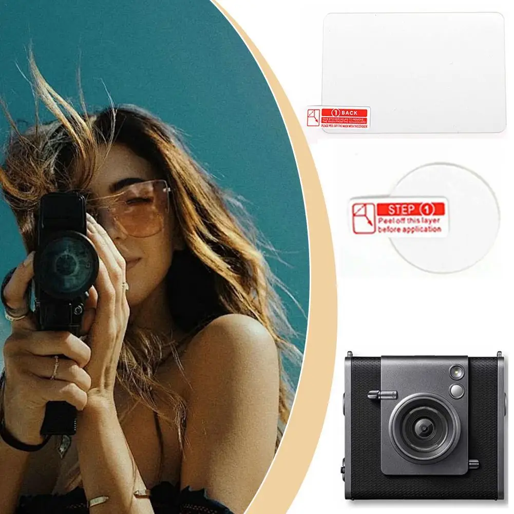 For Polaroid WIDE EVO Camera Screen Lens Tempered Film Explosion-proof And Scratch Resistant Protective Film