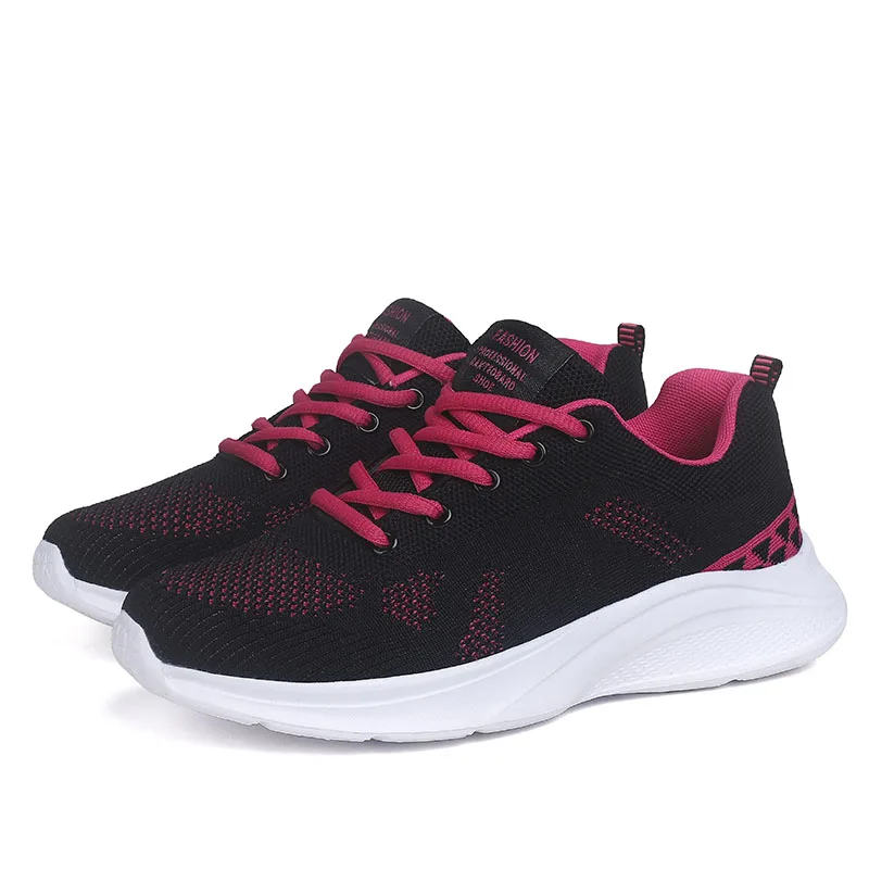 Scarpe Casual da donna Moda Scarpe basse in mesh traspirante da passeggio Sneakers Donna 2025 Scarpe vulcanizzate da palestra Calzature femminili bianche