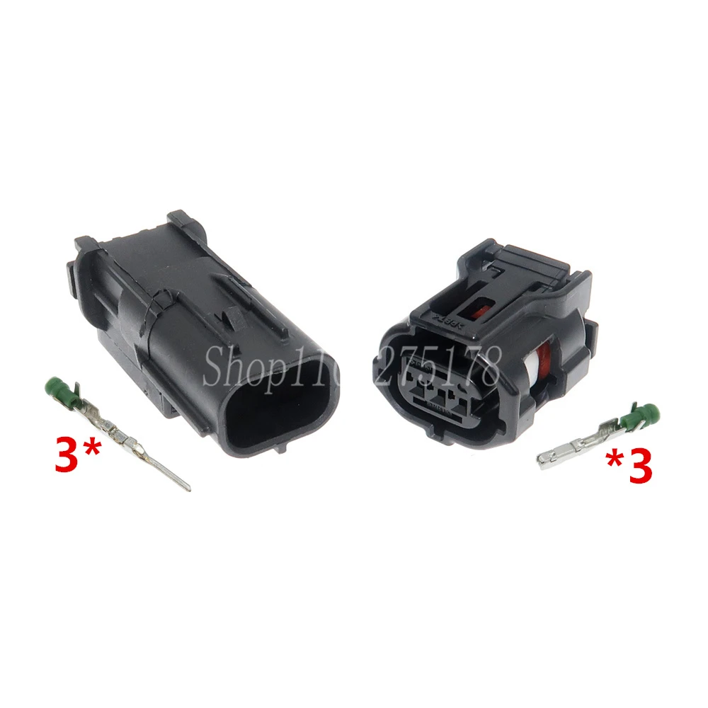 1 Set 3 Pin 6188-4920 6189-1129 90980-12353 Car Camshaft Position Sensor Wire Connector Headlight Lamp Plug for Toyota Lexus