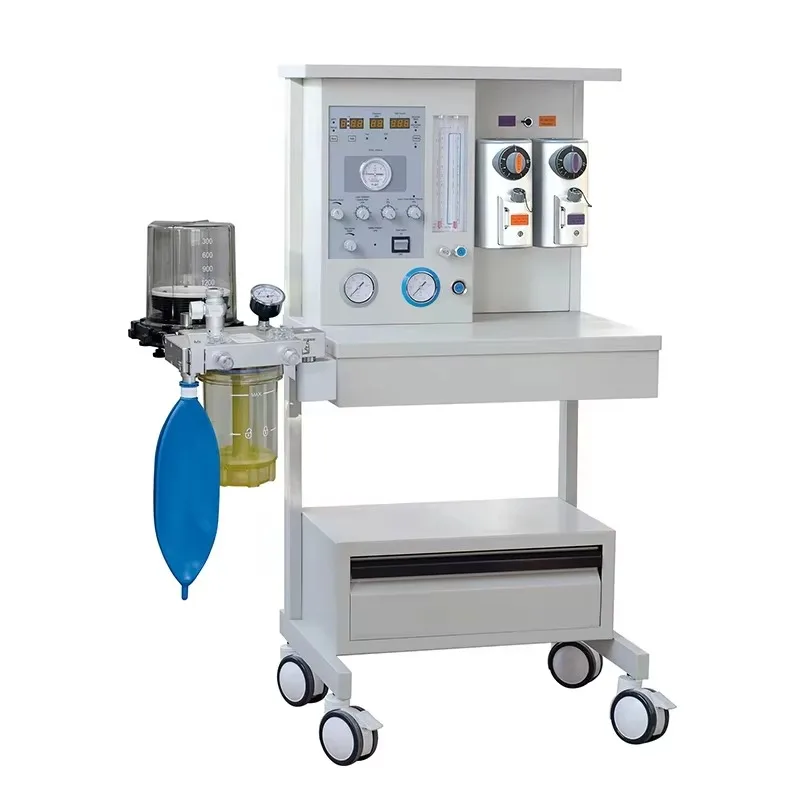 Vet Surgical Instruments Veterinary Anasthesia Machine Gas Anesthesia Ventilator
