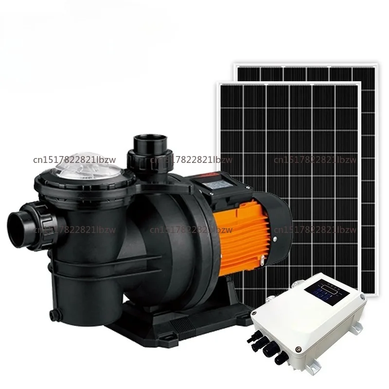 96V DC Solar Submersible Pump, 200-300m Ultra Long Distance Buried Groundwater Circulation Pump