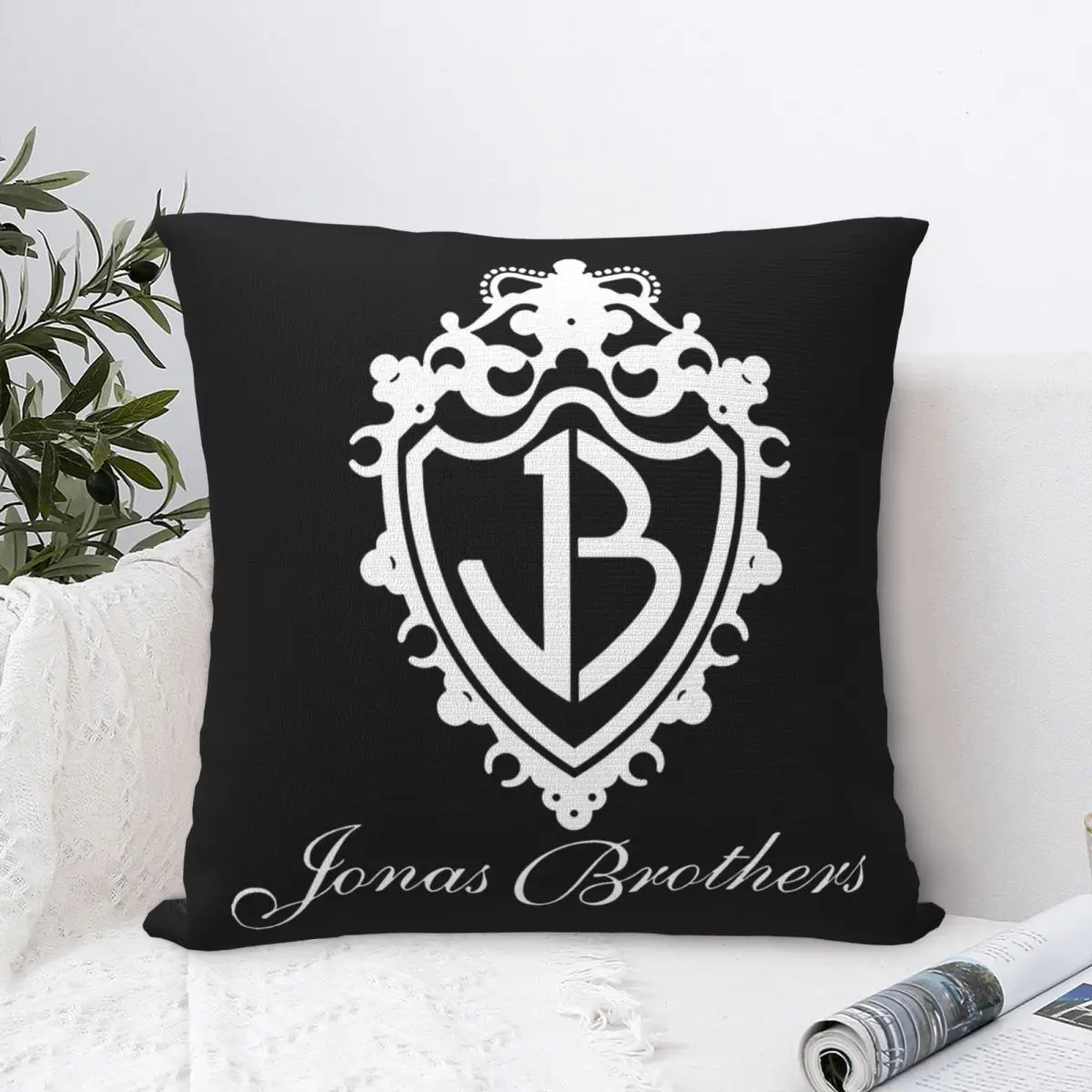The Jonas Brothers Square Pillow Case Throw Pillow Creative Cushion Covers
