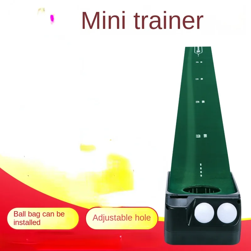 Mini Golf Trainer Indoor Putter Office Green Carpet