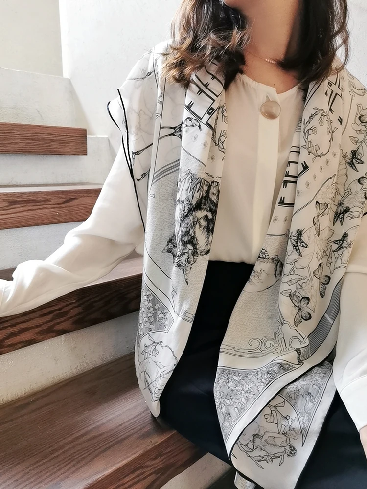 kaliiya-Echarpe-carree-en-soie-tarot-noire-et-blanche-originale-chale-multifonctionnel-tendance-printemps-Ete-cadeau-ideal-pour-les-festivals