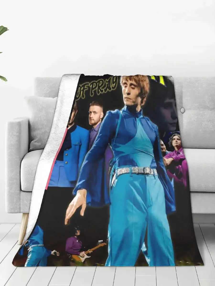 Ziferblat Bird Of Prey Ukraine Eurovision  Throws Flannel Bedspread Bedroom Sofa Bed Cover Funny Design