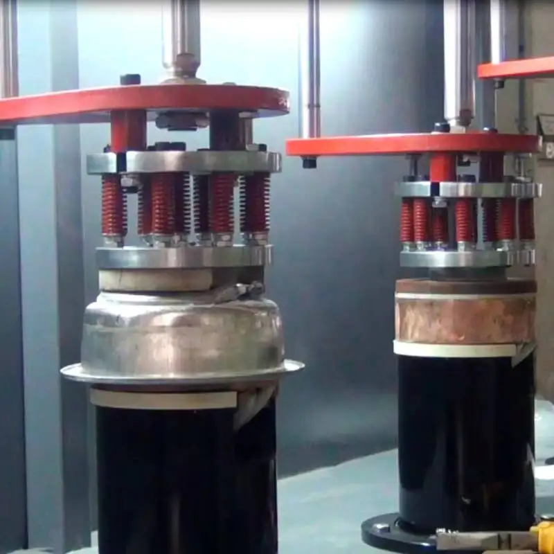 4 station aluminum pot induction brazing machine
