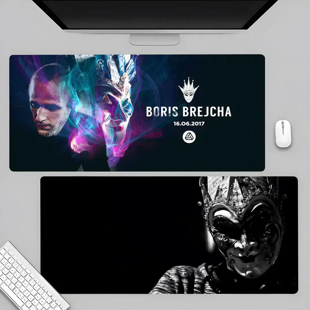 

DJ Boris Brejcha Mouse Pad 80x40cm XL Lockedge Office Comic Computer Desk Mat Table Keyboard Big Mouse Pad