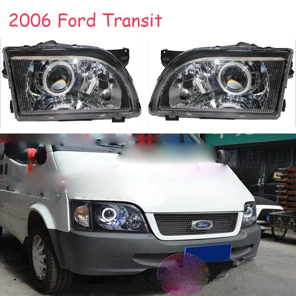 car bumper headlamp for Ford Transit headlight 2006~2012y DRL car accessories HID xenon for Transit fog light