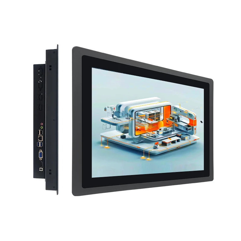 Hot Sale 10.4/12/13.3/15.6/19 Inch IPS Capacitive Touch Panel Industrial PC Android Wall Mount Industrial Computer Accessories