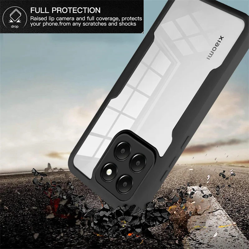 For Xiaomi 14 Pro 5G Case Innovative Buckle Design 360 Full Protection Double Sides Cover Case for Xiaomi Mi 14 Pro Xiaomi14Pro