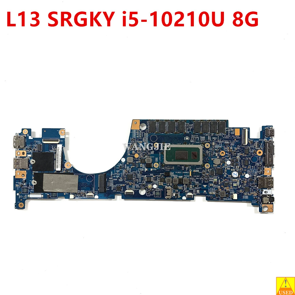 For Lenovo ThinkPad Yoga L13 Laptop Motherboard CPU i5-10210U 4+4G FRU 5B20S72246 18834-1M