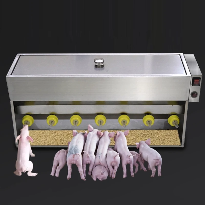 استخدام الحيوان خنزير خنزير الضأن الفولاذ المقاوم للصدأ درجة حرارة ثابتة المغذية على الوجهين الحليب الملحق قطعة أثرية خنزير صغير الطب المغذية