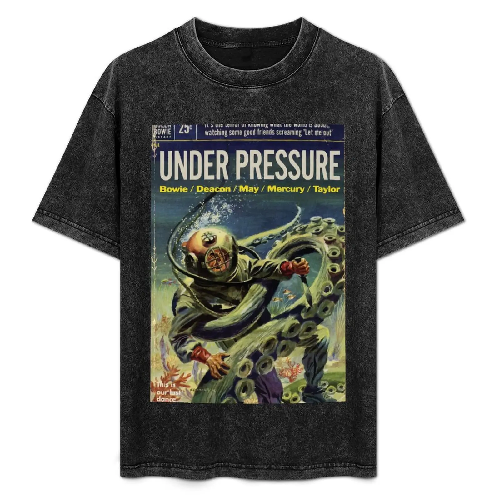 

Vintage Sci Fi Book Cover - Under Pressure T-Shirt Ultra Soft Breathable Tee Top