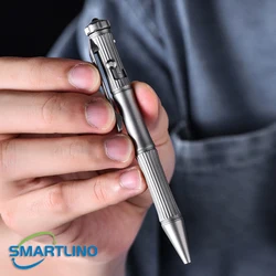 Multipurpose Tactical Self Defense Signature Pen, Business Caneta Esferográfica, Window Breaker, Finger Gyro Descompressão Toy, Emergência