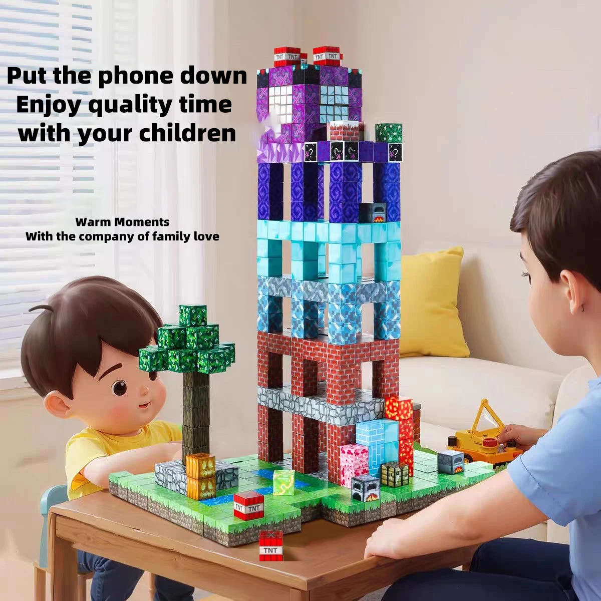 磁気世界構築人形 磁気ブロック 多様な形の子供向け教育用磁気玩具 組み立て玩具