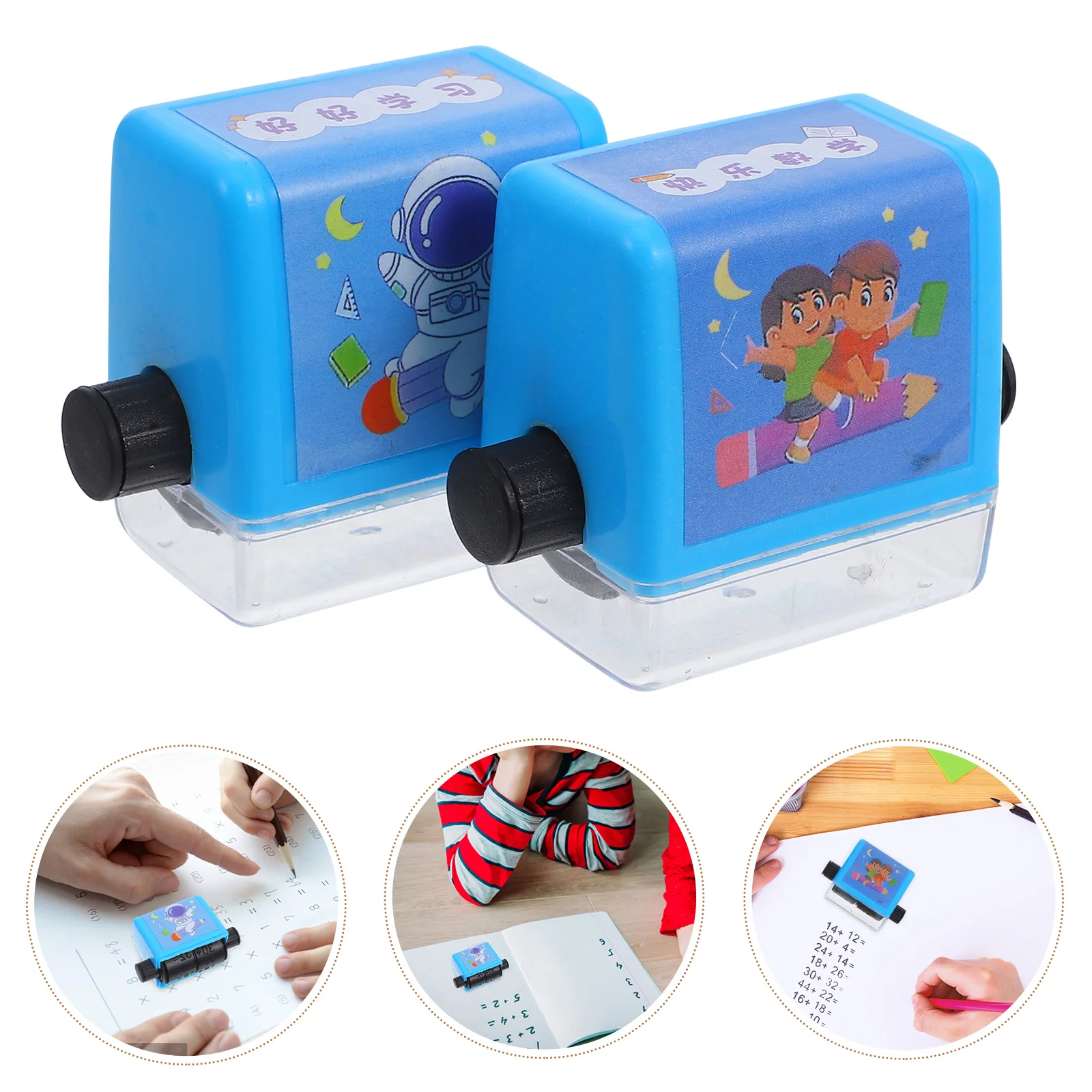 

Mathematics Question Seal Brain Improvement Device for Kids Scroll Wheel Plastic