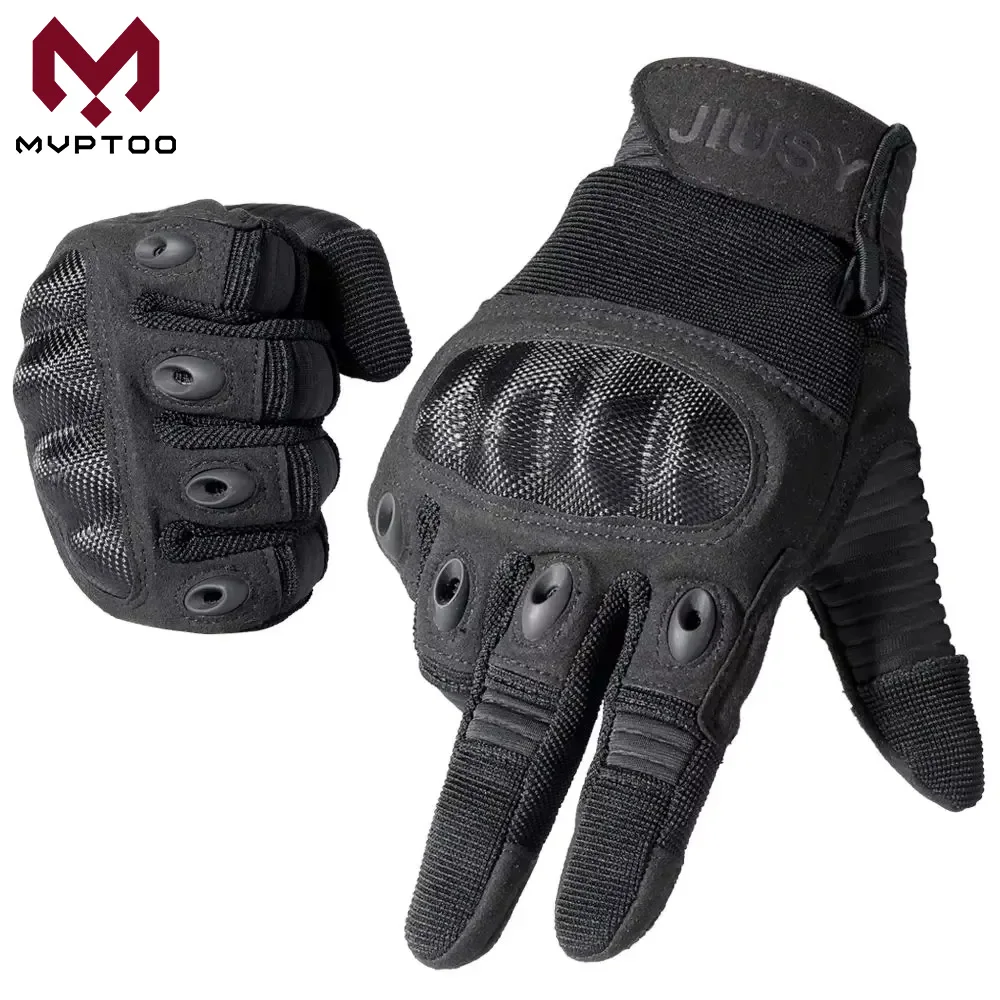 Tactical Full Finger Gloves Airsoft Combat Paintball Shooting Hunting Combat Outdoor Driving Work TouchScreen Non-slip Men Women