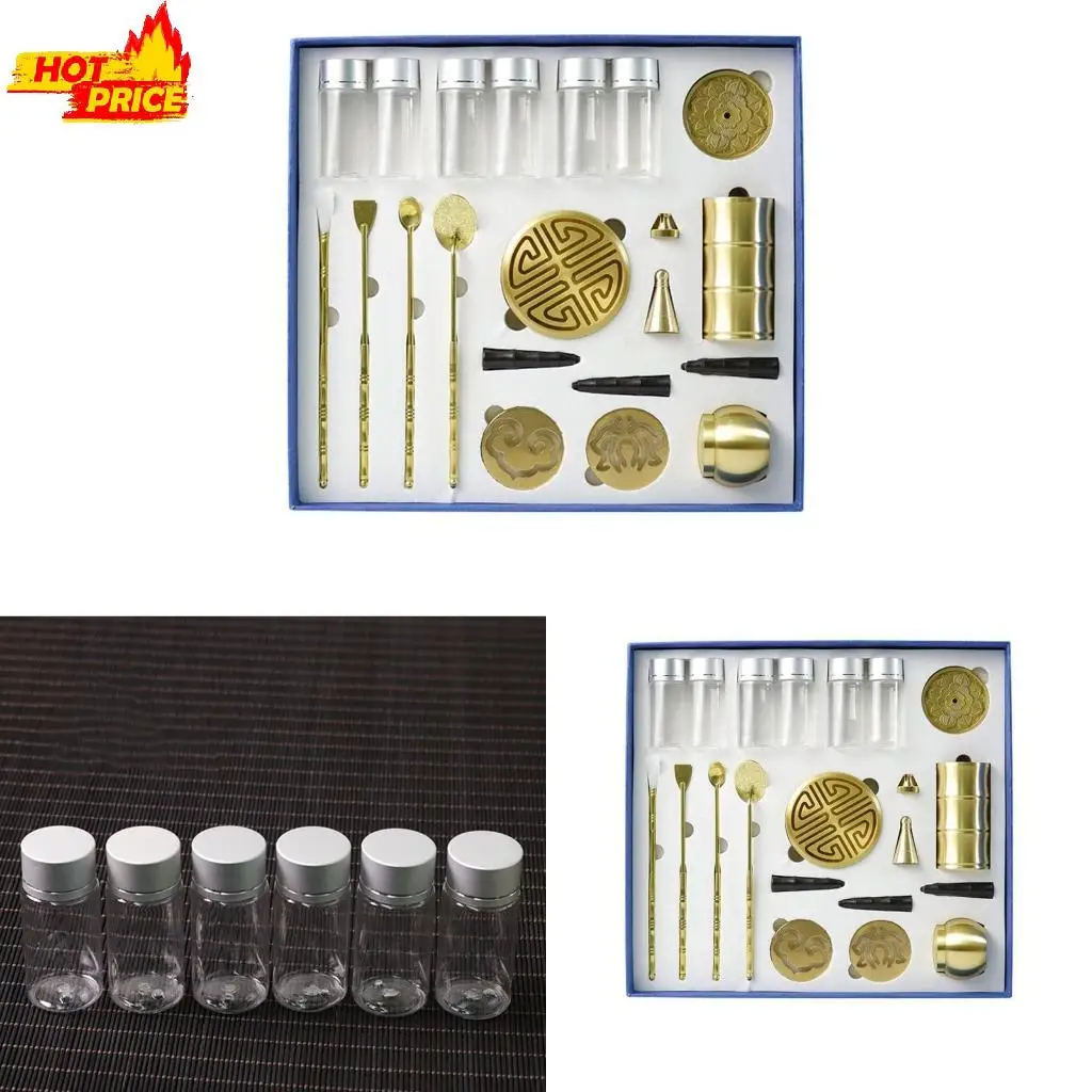 

18 ПК, чистый латунный инструмент, набор инструментов для домашнего аромата