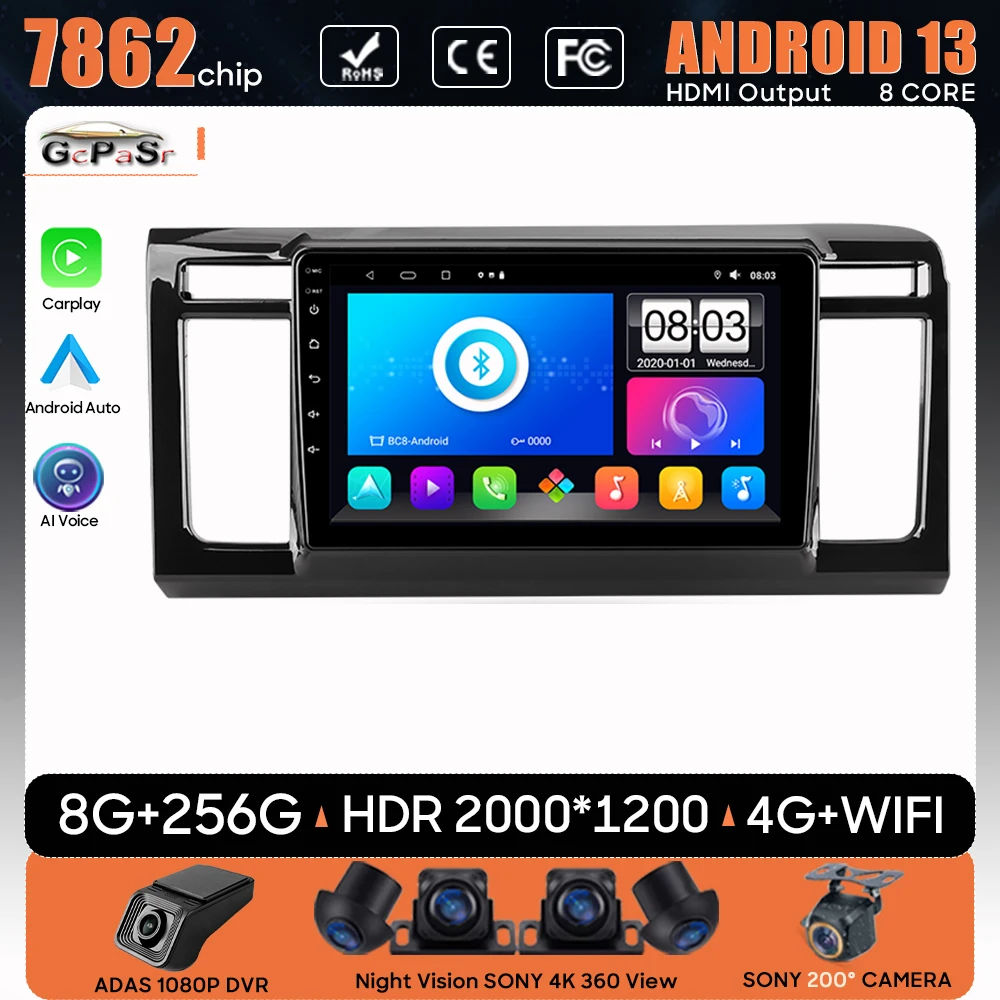 

Car Radio Android 13 For Honda N-WGN 2013 -2019 GPS Navigation Auto Screen Stereo Multimedia Player Video No 2din DVD 5G Wifi BT