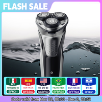 ENCHEN Blackstone plus Electrical Rotary Shaver Full Body Washable IPX7 Waterproof Dry Wet Dual Use Rechargeable Shaving Machine