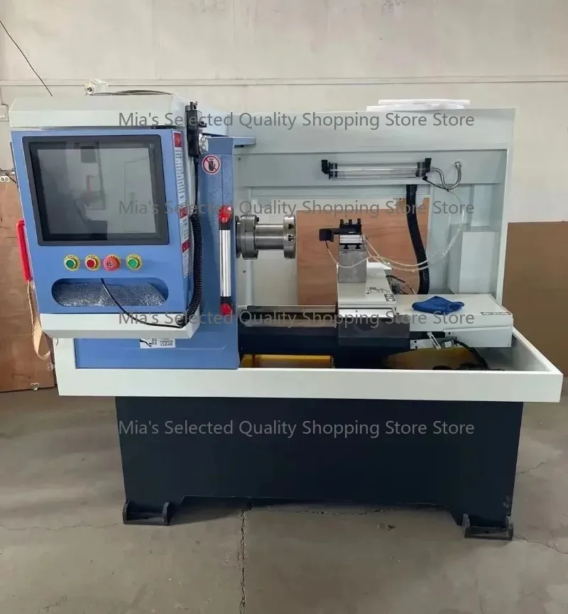 Automatic Alloy Rim Cutting Lathe Machine Wheel Hub Surface Scratch Repair Equipment for Rims Refurbishment