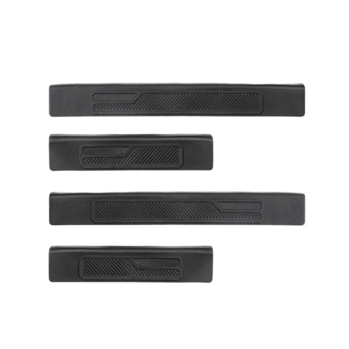 Door Sill Scuff Plate Pedal Entry Guard Protector Stickers Trim Car Styling for Ford Bronco 2021 2022 2023 4Pcs