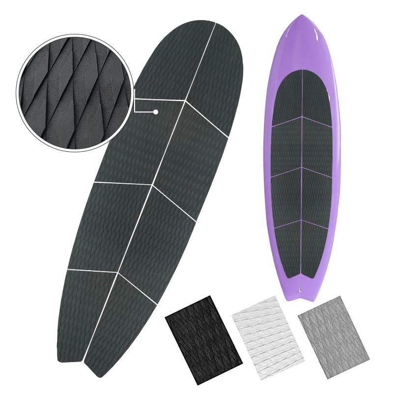 

8Pcs EVA Deck Pads Surfboard Foot Pad Multicolor Grip Surf Anti-slip Surfboard Mat Traction Surf Pads deck prancha surf