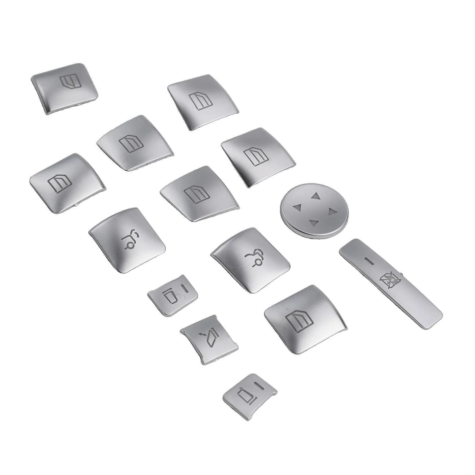 

Window Switch Buttons Cover Car Interior Inner Door Window Lift Switch Buttons Cover Trim Accessories For Mercedes For W212 W204