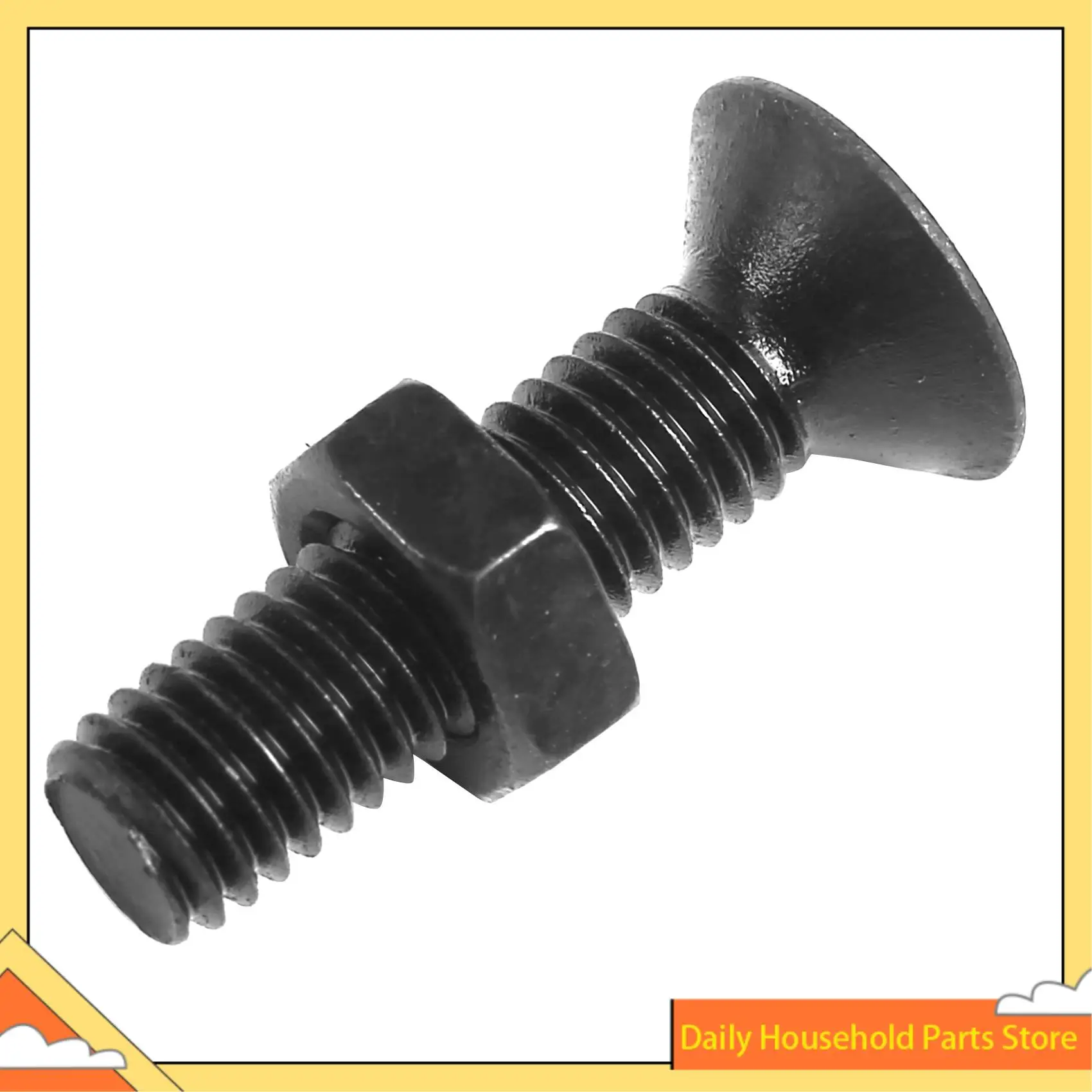 【Great Sale】460Pcs M3 M5 Alloy Steel Countersunk Flat Head Hex Socket Cap Screws Nuts Set Assortment Kit Precise Metric Bolts