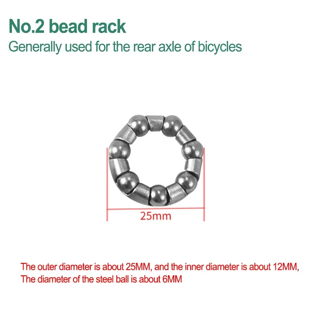 Essential Steel Bearings for Your Bicycle Repairs 10 Piece Set with Options for Headset Fork and Bottom Bracket