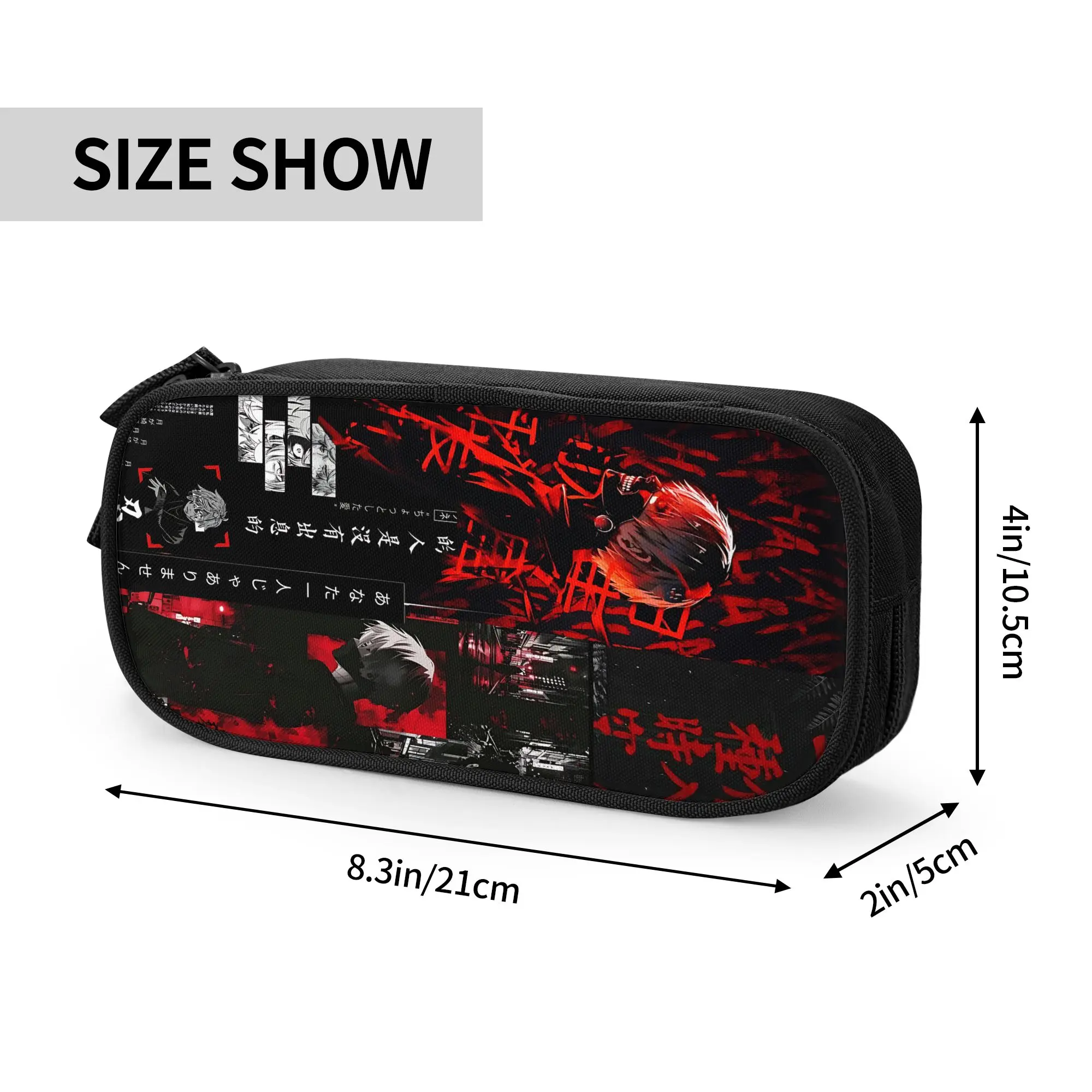 Custom Halloween Tokyo Ghoul Kaneki Large Capacity Bags for Child  Handheld Study Bag for Boys Gilrs Kids