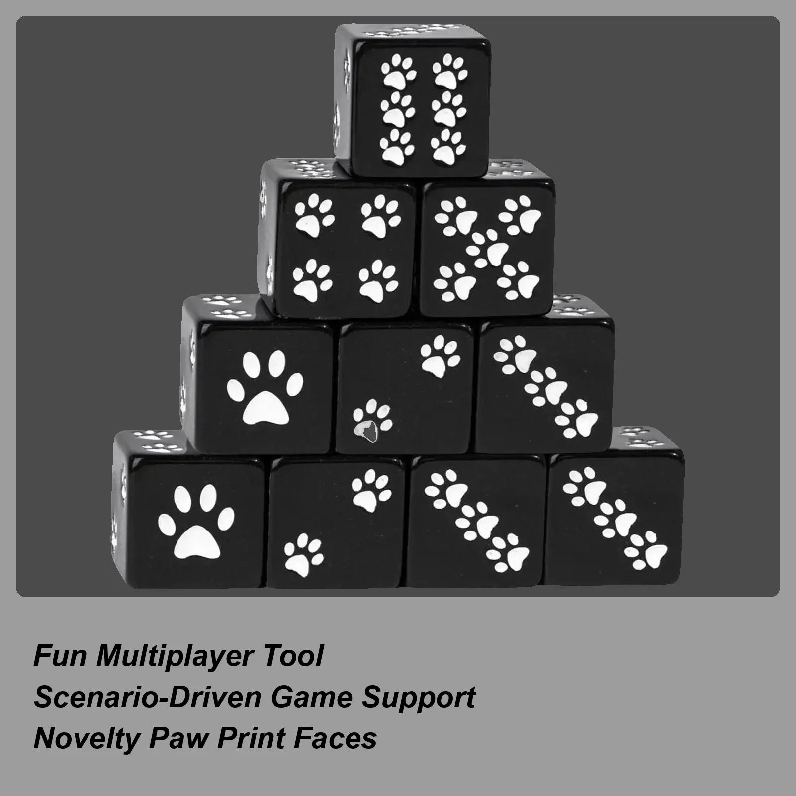 

Настольная игра, опора для игральных костей, милая групповая деятельность, кошачья лапа, настольная игра, игральные кости для кемпинга, дома, пикника, общежития, путешествий, семьи, друзей