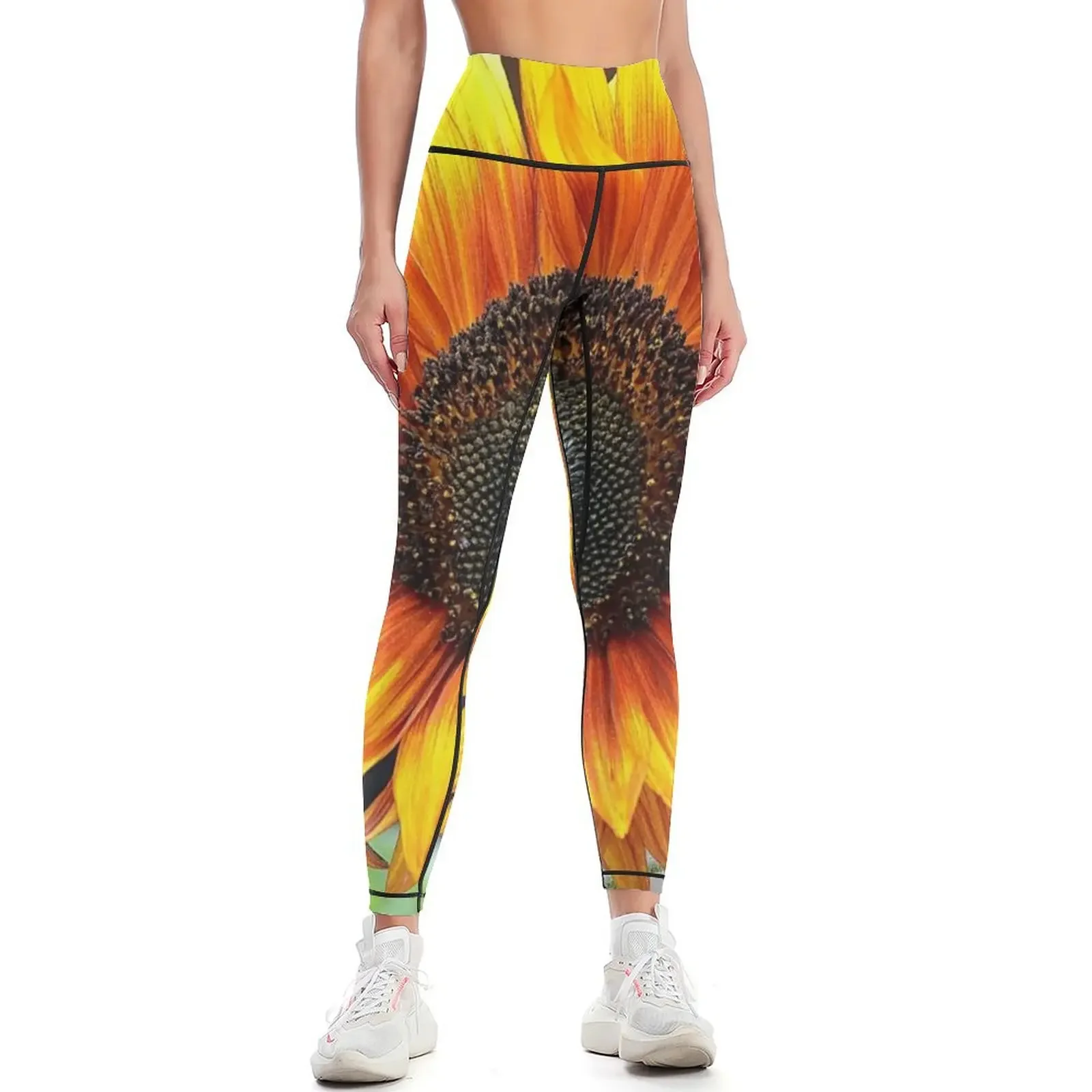 

Sunflower Leggings flared push up tights for Women's high waist sports tennis for Womens Leggings