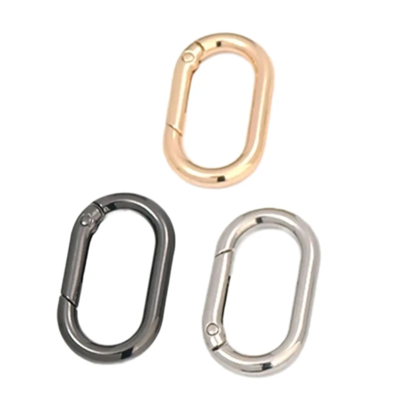 Pack of 10 Jewelry Clasps Necklace Enhancements Oval Clasp Jewelry Finding