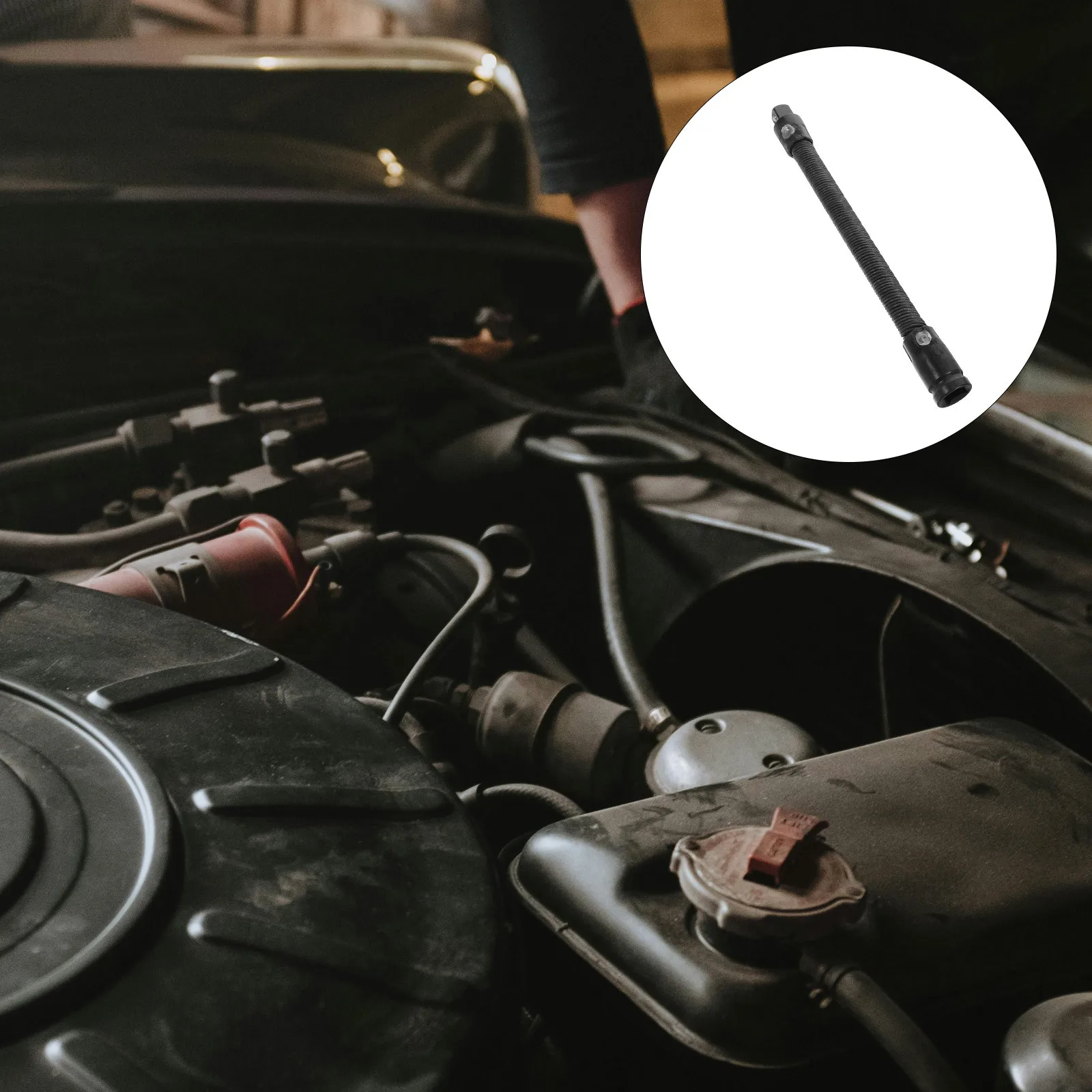 

Flexible Socket Extension Bar 1/2 Inch Bendable Soft Shaft Universal Adapter Extension Rod Wrench Tool Hand Tools