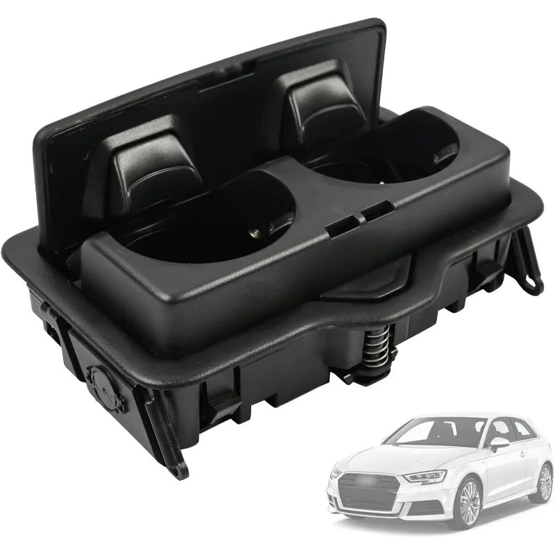 Support de tasse et porte-gobelet pour console centrale d'accoudoir arrière intérieur pour Audi Q5 FY SQ5 RSQ5 Q7 4M SQ7 RSQ7 Q3 A3 S3 RS3 4M0885995A