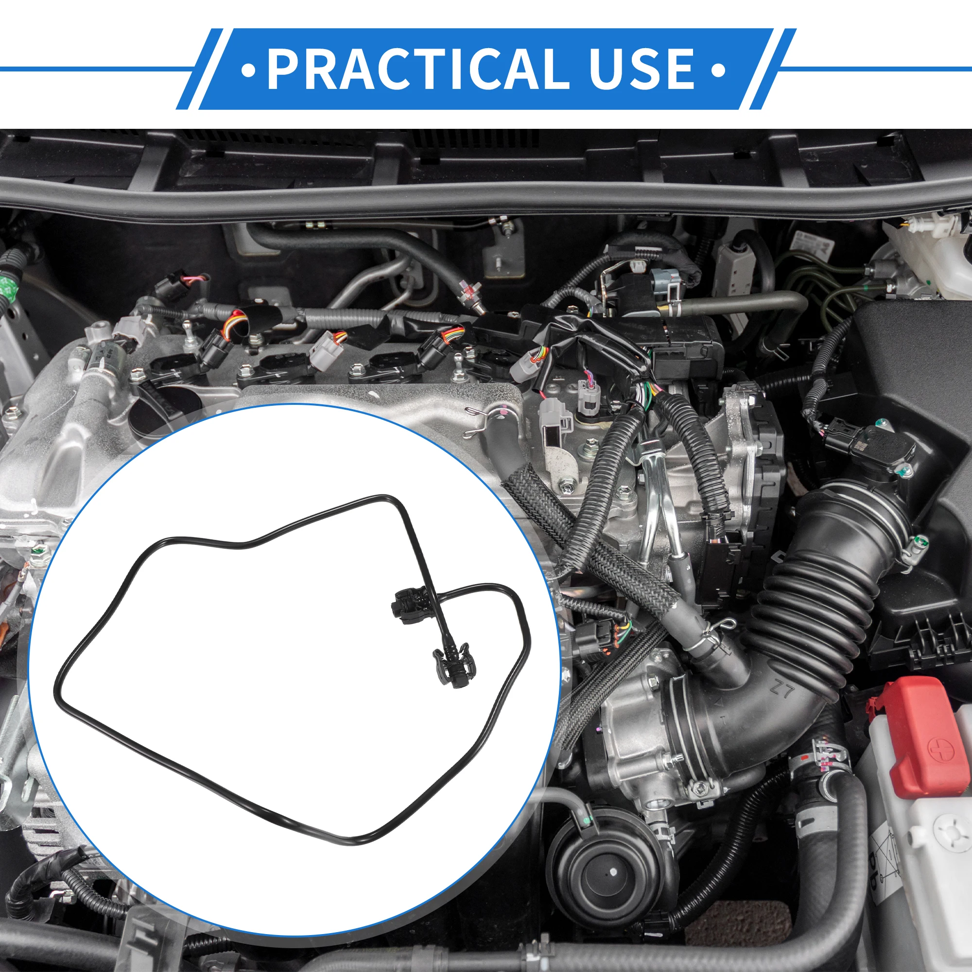 

Расширительный бак UXCELL для блочной трубы, совместимый с Ford B-MAX 2012-2022, пластик, черный