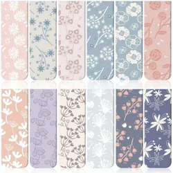 12pcs Flower Magnetic Bookmarks For Flower Planner Magnetic Bookmark Assorted Book Magnets Page Markers Clip