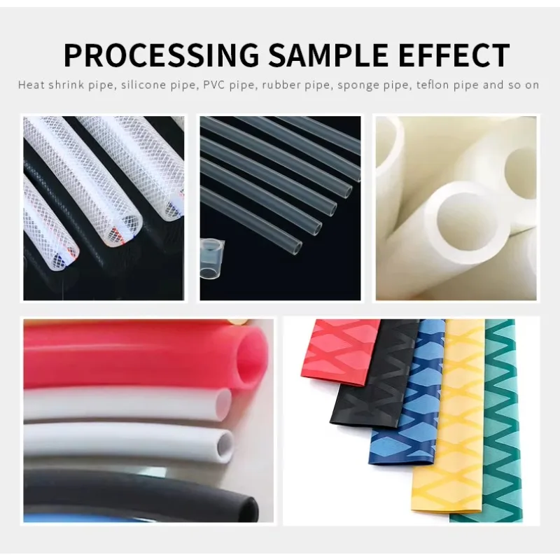 

Automatic Heat Shrink Sleeve PVC Tube Cutting Machine Pipe Cutting Machines Plastic Pipe Cutter Nickel Strip Cutting Machine