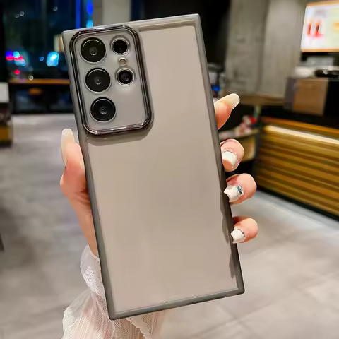 Plain Translucent Case For Samsung Galaxy A50 A30S A50S A21S A22 A23 M23 A24 A25 A32 M32 A33 A34 A35 A51 A52 A53 A54 A55 Cover