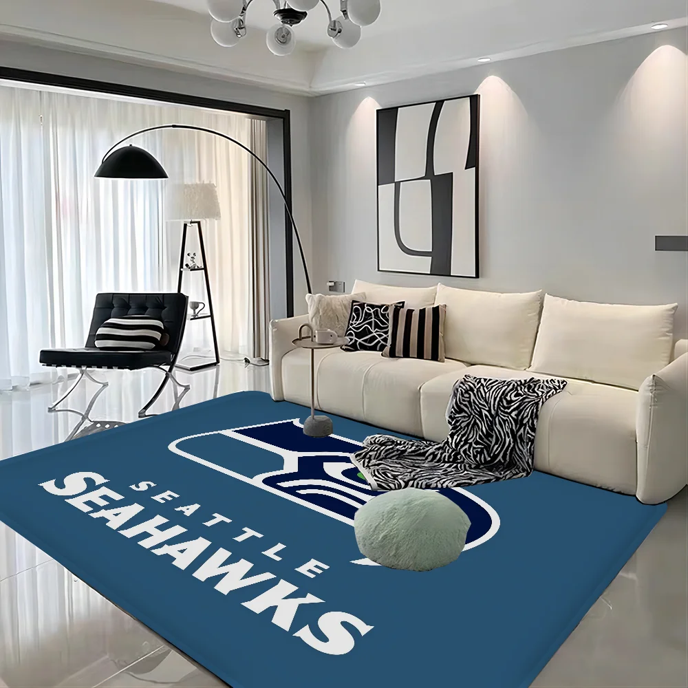 Tappetino con Logo della squadra NFL INS Style Soft Bedroom Floor House lavanderia tappetino antiscivolo tappeti per la casa