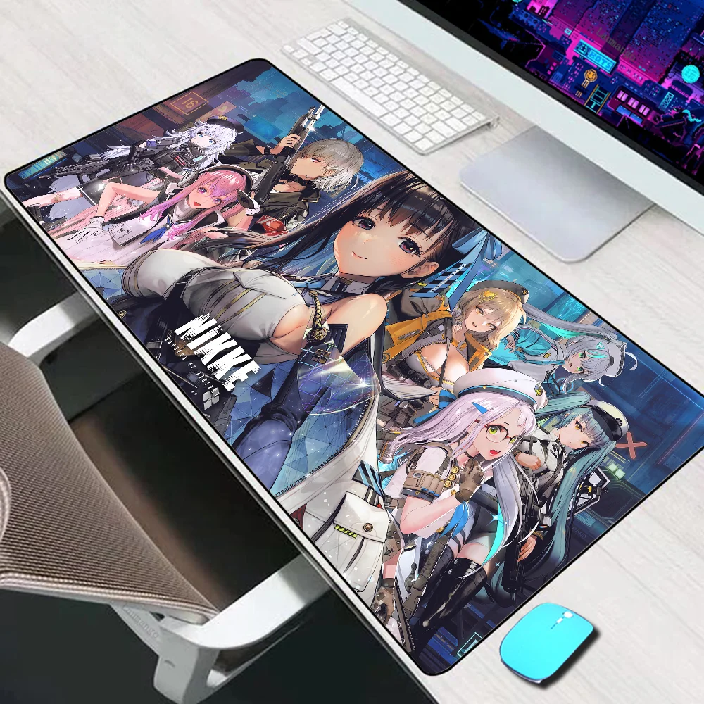 Goddess of Victory Nikke Large Mouse Pad Gaming Accessories Mouse Mat Laptop Keyboard Mat PC Gamer Desk Pad Computer Mousepad