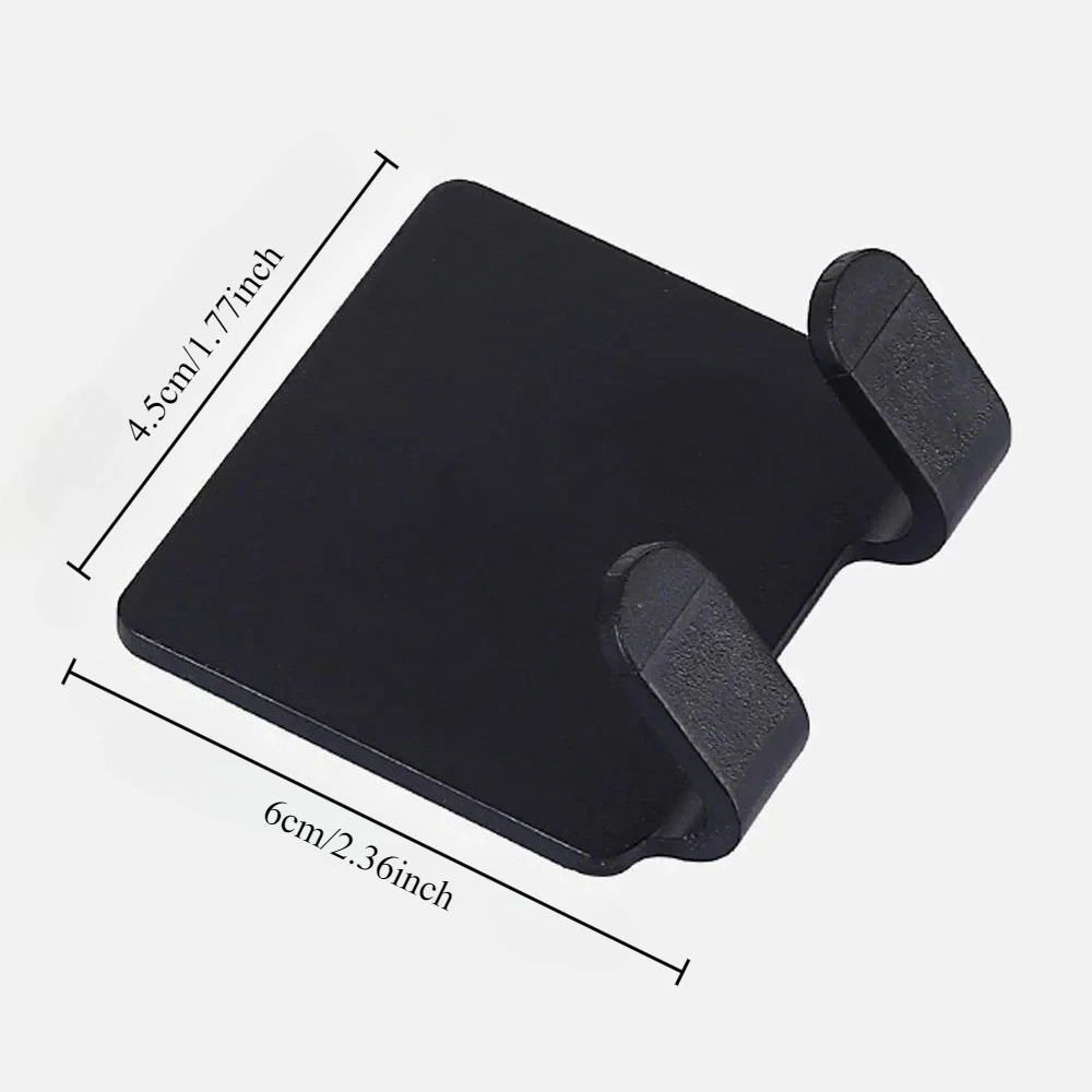 vvocci Adhesive Bathroom Wall Mounted For Shower2/4PCS Razor Holder Hook Rack Shaver Holder Plastic Hook Holder Razor Rack