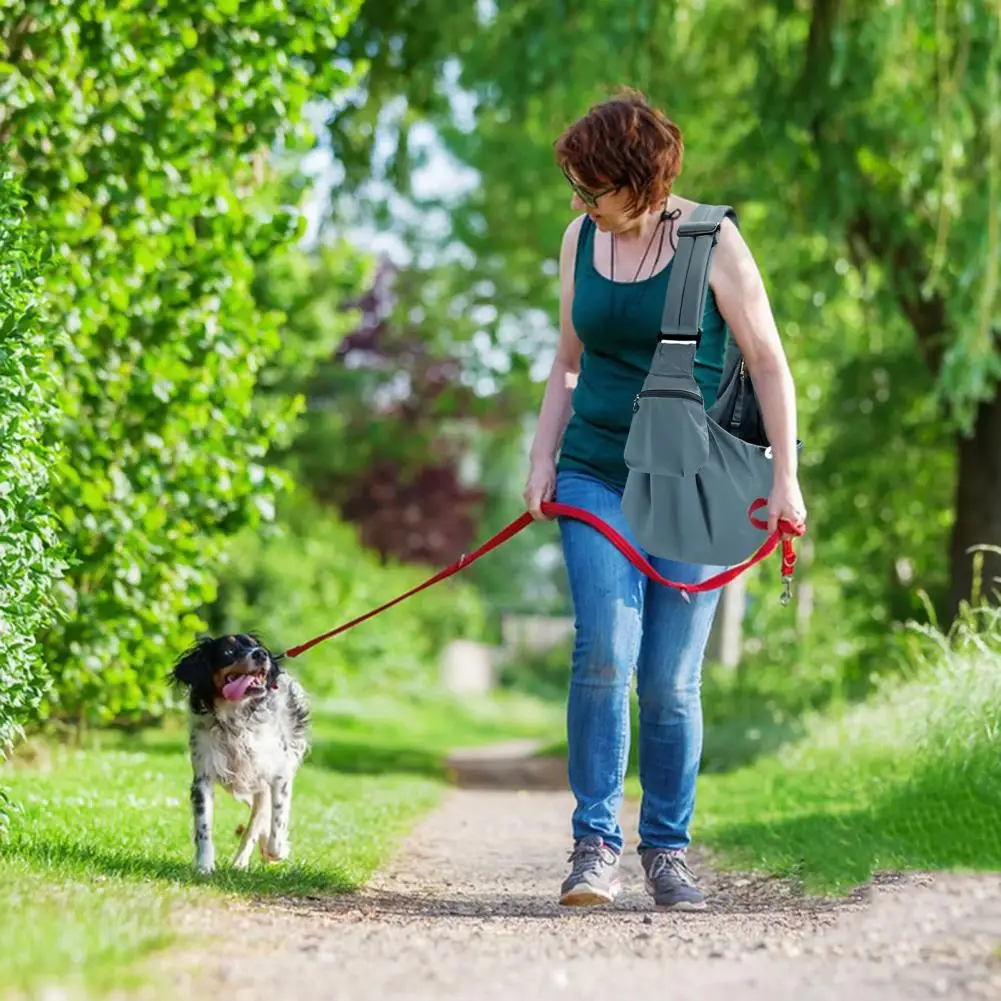 Pet Carrier Bag Comfortable Breathable Dog Crossbody Shoulder Bag Large Capacity Scratch-resistant Secure Puppy Transport Bag