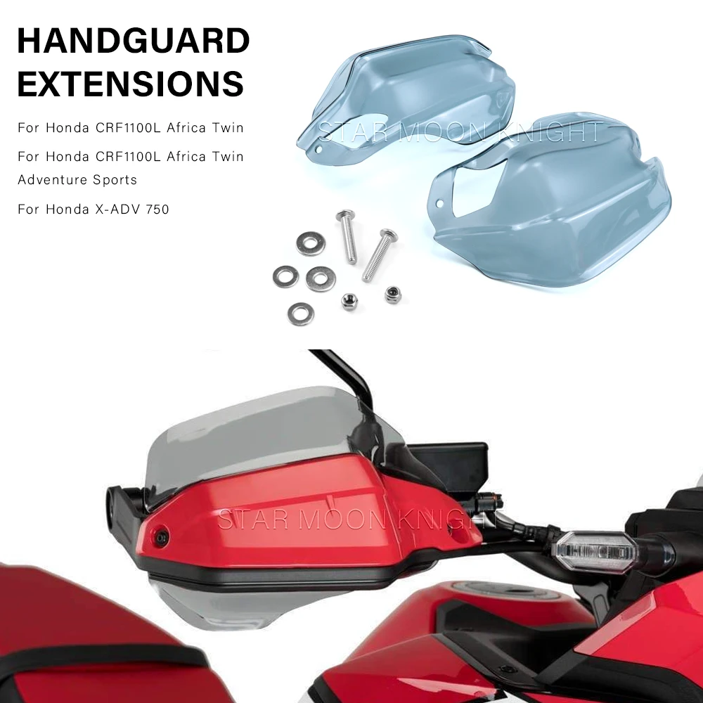 For Honda X-ADV 750 XADV750 CRF 1100 L Adventure Sports CRF1100 2020- Motorcycle Handguard Extensions Hand Guard Wind Protection