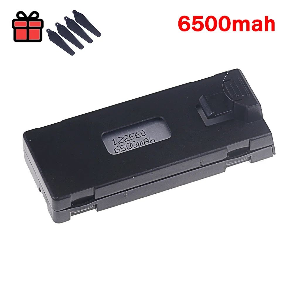 R/C Drone 3.7 V Battery For E88 E88PRO E525 E99 V10 A13 S11 S98 F185 F195 E100 RC Quadcopter, 1800/2600/3600/5000/6500mah 3.7V
